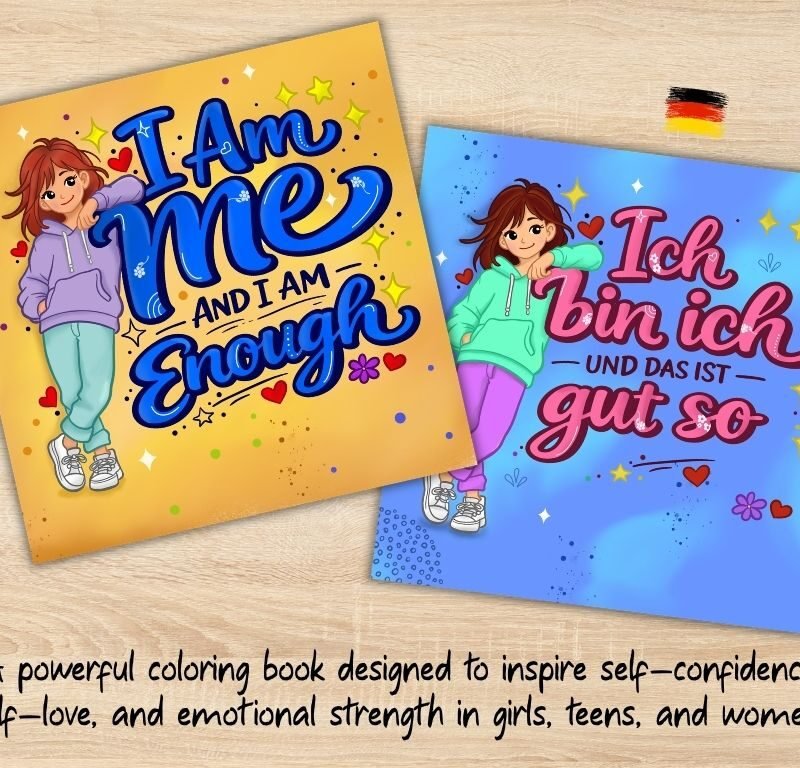 I Am Me — And I Am Enough Coloring Book