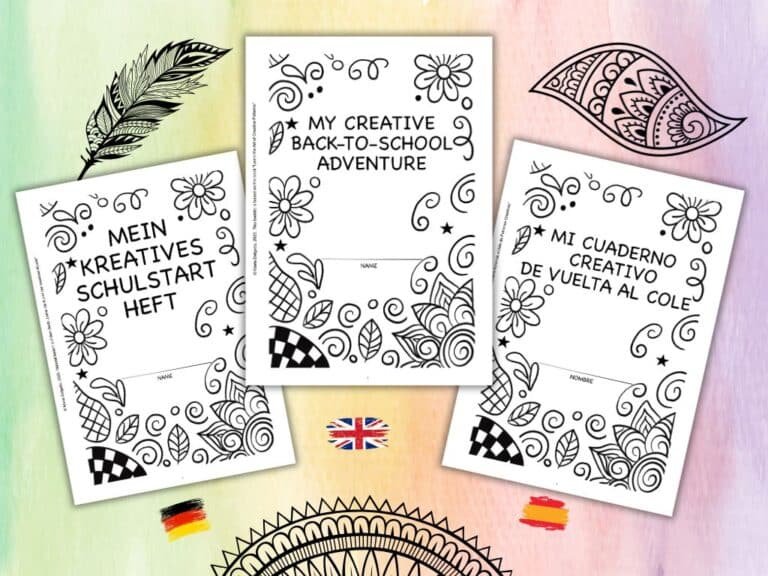 Free Back-to-School Pattern Activity Book for Kids